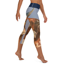 Load image into Gallery viewer, "Horns 2" Yoga Capri Leggings - Whimsy Fit Workout Wear