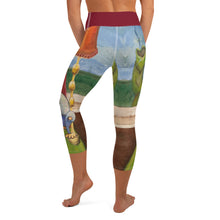 Load image into Gallery viewer, "Waiting for Mom" Yoga Capri Leggings - Whimsy Fit Workout Wear