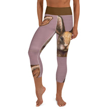 Load image into Gallery viewer, Whimsy Fit "Bunny" Lavender Yoga Capri Leggings