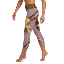 Load image into Gallery viewer, Whimsy Fit "Bunny" Lavender Yoga Capri Leggings