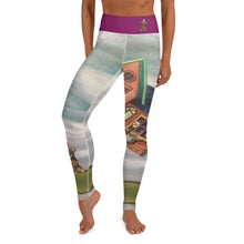 Load image into Gallery viewer, "Party is Over" Yoga Leggings - Whimsy Fit Workout Wear