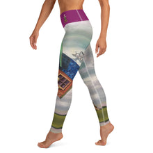 Load image into Gallery viewer, "Party is Over" Yoga Leggings - Whimsy Fit Workout Wear