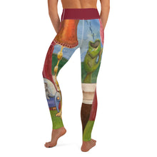 Load image into Gallery viewer, "Waiting for Mom" Yoga Leggings - Whimsy Fit Workout Wear
