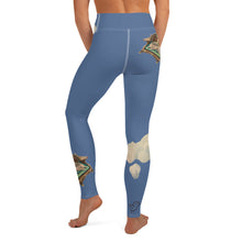 Load image into Gallery viewer, Papillon Blue Yoga Leggings - Whimsy Fit