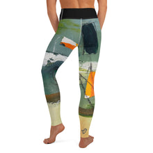 Load image into Gallery viewer, Women's Abstract Print Yoga Leggings “Sink of Swim” Whimsy Fit - Matching Mother Daughter
