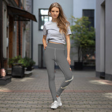 Load image into Gallery viewer, "Dexter" Grey Yoga Leggings - Whimsy Fit