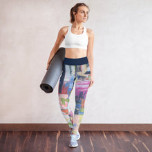 Load image into Gallery viewer, "Kris Kross" Abstract Yoga Leggings - Whimsy Fit Workout Wear