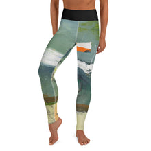 Load image into Gallery viewer, Women's Abstract Print Yoga Leggings “Sink of Swim” Whimsy Fit - Matching Mother Daughter