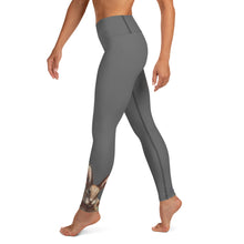 Load image into Gallery viewer, Whimsy Fit Grey Bunny Yoga Leggings