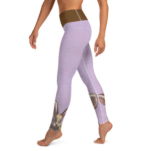 "Bunny Ankles" Yoga Leggings - Whimsy Fit Workout Wear
