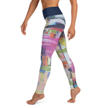 Load image into Gallery viewer, "Kris Kross" Abstract Yoga Leggings - Whimsy Fit Workout Wear