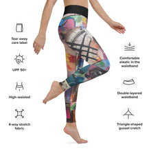 Load image into Gallery viewer, Whimsy Fit Yoga & Workout Leggings "Calm Down"