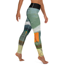 Load image into Gallery viewer, Women's Abstract Print Yoga Leggings “Sink of Swim” Whimsy Fit - Matching Mother Daughter