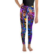 Load image into Gallery viewer, Whimsy Fit "Breeze Bright" Girls Leggings - Whimsy Fit Workout Wear