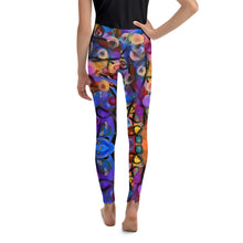 Load image into Gallery viewer, Whimsy Fit "Breeze Bright" Girls Leggings - Whimsy Fit Workout Wear