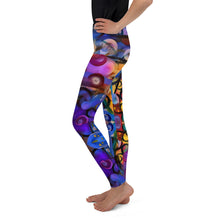 Load image into Gallery viewer, Whimsy Fit "Breeze Bright" Girls Leggings - Whimsy Fit Workout Wear