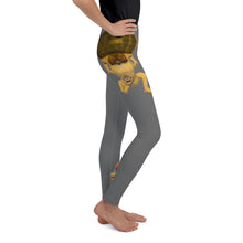Load image into Gallery viewer, Whimsy Fit “Salon Dogs” Girls Leggings - Whimsy Fit Workout Wear