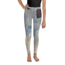 Load image into Gallery viewer, Whimsy Fit “Can I Come In?” Girls Leggings - Whimsy Fit Workout Wear
