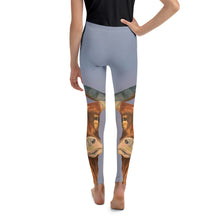 Load image into Gallery viewer, Whimsy Fit "Horns" Girls Leggings - Whimsy Fit Workout Wear