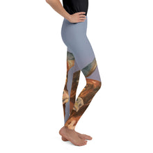 Load image into Gallery viewer, Whimsy Fit "Horns" Girls Leggings - Whimsy Fit Workout Wear