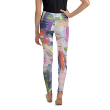 Load image into Gallery viewer, "Kris Kross" Abstract Girls Leggings - Whimsy Fit