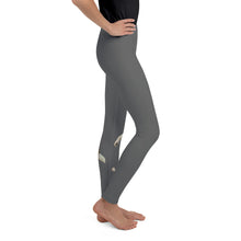 Load image into Gallery viewer, "Dexter" Grey Girls Leggings