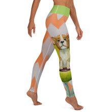 Load image into Gallery viewer, "Corgi" Yoga Leggings - Whimsy Fit Workout Wear