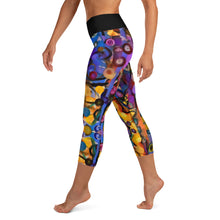 Load image into Gallery viewer, &quot;Breeze Bright&quot; Yoga Capri Leggings - Whimsy Fit Workout Wear
