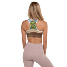 Load image into Gallery viewer, "Waiting for Mom" Padded Sports Bra - Whimsy Fit Workout Wear