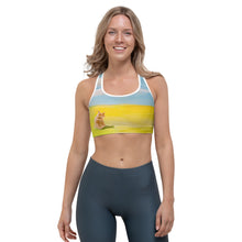 Load image into Gallery viewer, “Red Balloon”Sports Bra - Whimsy Fit Workout Wear