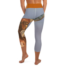 Load image into Gallery viewer, "Horns" Yoga Capri Leggings - Whimsy Fit Workout Wear