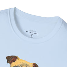 Load image into Gallery viewer, Pug Dog T-Shirt Whimsy Fit Soft T-shirt with Cute pug painting print
