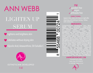 ANN WEBB Lighten Up Serum - Whimsy Fit Workout Wear