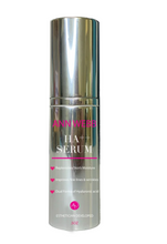 Load image into Gallery viewer, A 5 oz silver metallic bottle of Ann Webb HA++ Serum, featuring pink and white text on a clean white background.
