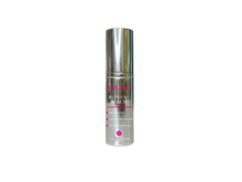 Load image into Gallery viewer, A silver cylindrical bottle of Answers B5 Plus Serum with pink and white text, centered on a plain white background.
