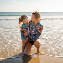 Load image into Gallery viewer, Mother Child Matching Breeze Rash Guards
