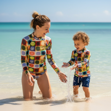 Load image into Gallery viewer, Mom and child playing in the water
