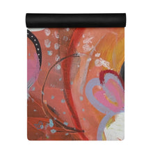 Load image into Gallery viewer, Circles in the sand yoga-mat-abstract print-Whimsy FIt  shows print
