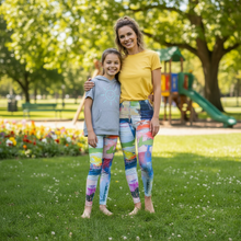 Load image into Gallery viewer, Mother and daughter wearing Kris Kross leggings
