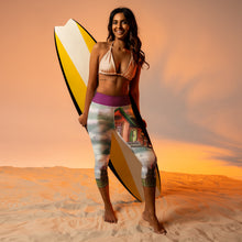 Load image into Gallery viewer, Yoga Capri Leggings Women Leggings with Party Dog Print Whimsy Fit
