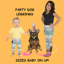 Load image into Gallery viewer, Whimsy Fit &quot;Party  is Over&quot; Little Leggings - Whimsy Fit Workout Wear
