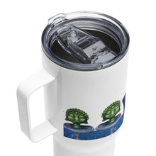 Load image into Gallery viewer, Salon Dogs Travel Mug with Handle - Whimsy Fit Workout Wear
