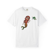 Load image into Gallery viewer, Summer Goal - Become a Mermaid T-shirt  Models back view
