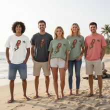 Load image into Gallery viewer, Summer Goal - Become a Mermaid T-shirt Girl on Beach


