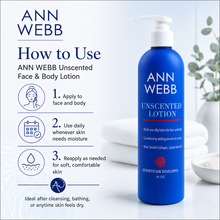Load image into Gallery viewer, Ann Webb Unscented Lotion Face &amp; Body
