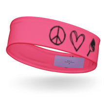 Load image into Gallery viewer, Peace Love &amp; Pickleball Headband

