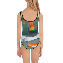 Load image into Gallery viewer, Girls Swimsuit Sink or Swim - Whimsy Fit Workout Wear
