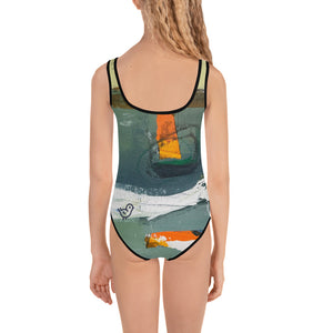 Girls Swimsuit Sink or Swim - Whimsy Fit Workout Wear