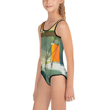 Load image into Gallery viewer, Girls Swimsuit Sink or Swim - Whimsy Fit Workout Wear
