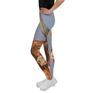 Longhorn Girls Leggings - Whimsy Fit Workout Wear